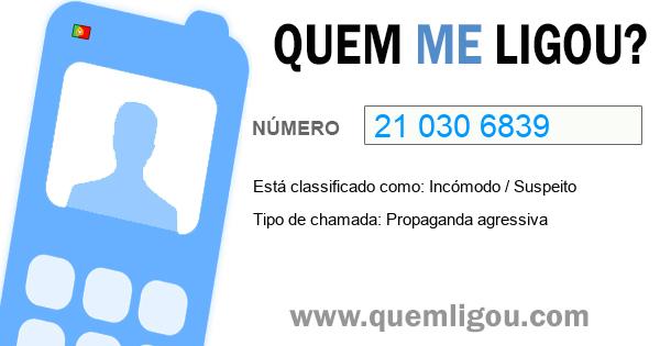 Quem me ligou do 210306839