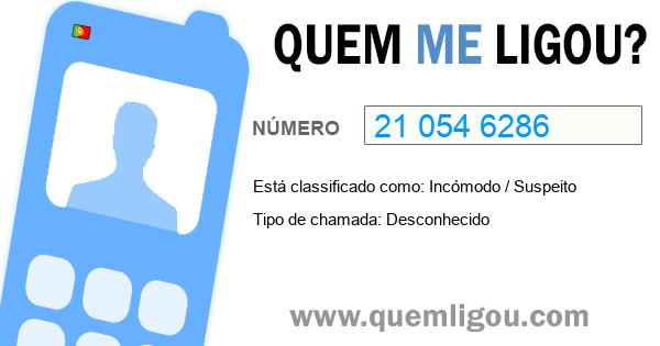 Quem me ligou do 210546286