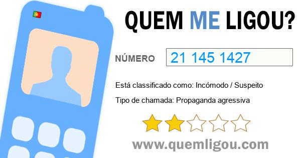 Quem me ligou do 211451427