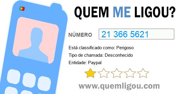 Quem me ligou do 213665621