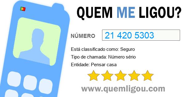 Quem me ligou do 214205303