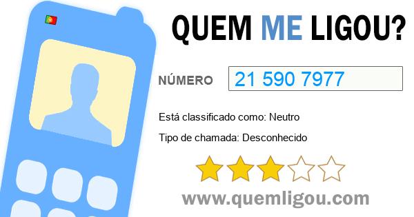 Quem me ligou do 215907977