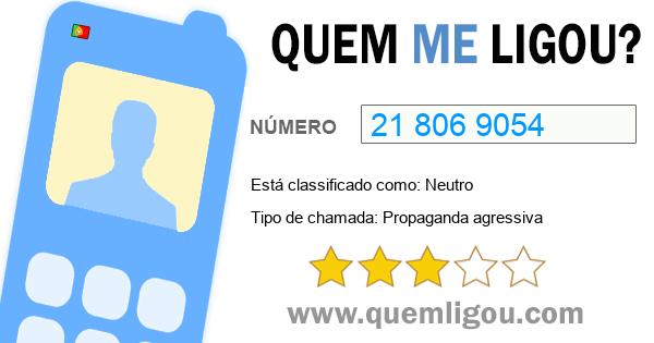 Quem me ligou do 218069054