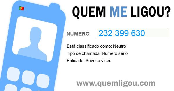 Quem me ligou do 232399630