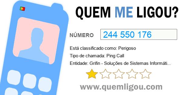 Quem me ligou do 244550176