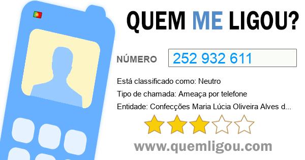 Quem me ligou do 252932611