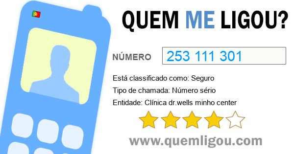 Quem me ligou do 253111301
