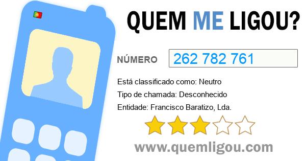 Quem me ligou do 262782761