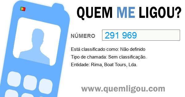Quem me ligou do 291969