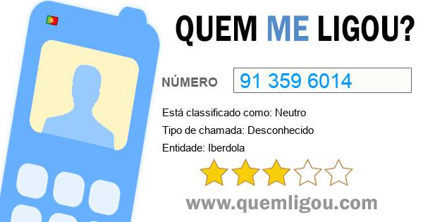 Quem me ligou do 913596014