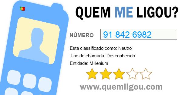 Quem me ligou do 918426982