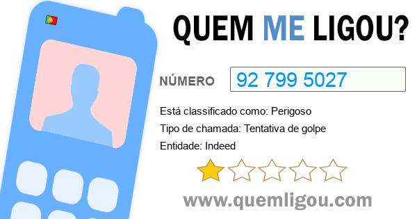 Quem me ligou do 927995027