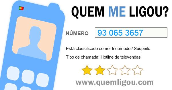 Quem me ligou do 930653657