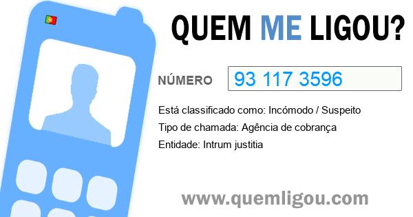 Quem me ligou do 931173596