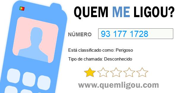 Quem me ligou do 931771728