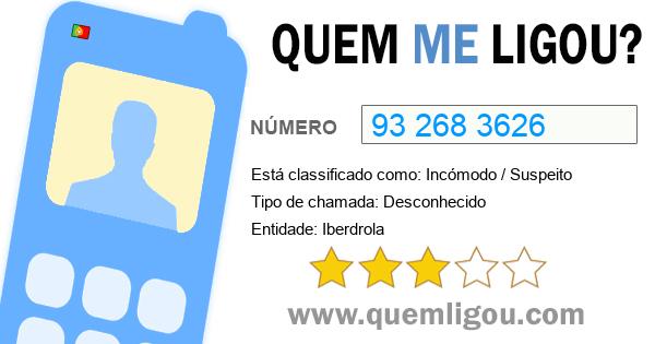 Quem me ligou do 932683626