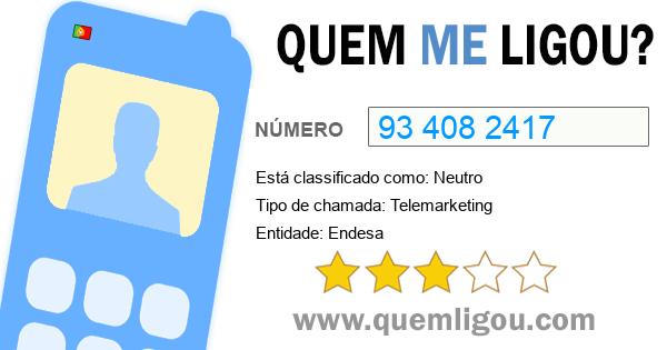 Quem me ligou do 934082417