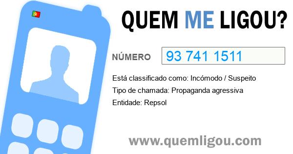 Quem me ligou do 937411511