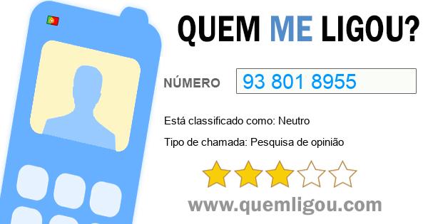 Quem me ligou do 938018955