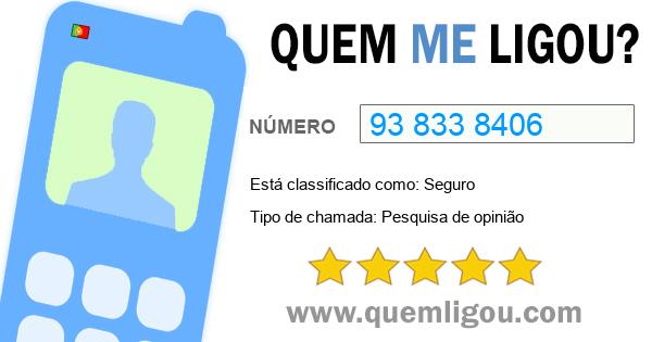 Quem me ligou do 938338406