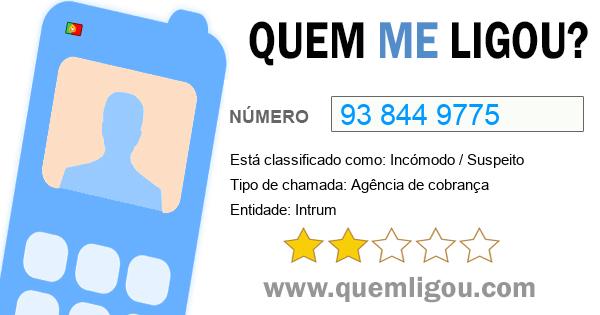 Quem me ligou do 938449775