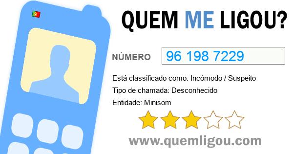 Quem me ligou do 961987229
