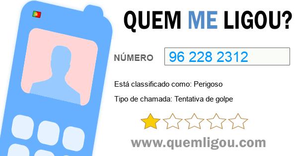 Quem me ligou do 962282312