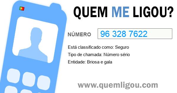 Quem me ligou do 963287622