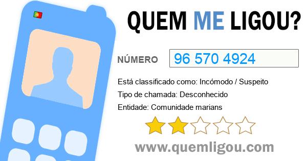 Quem me ligou do 965704924