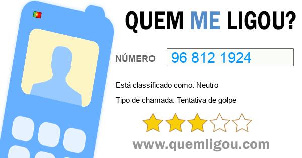 Quem me ligou do 968121924